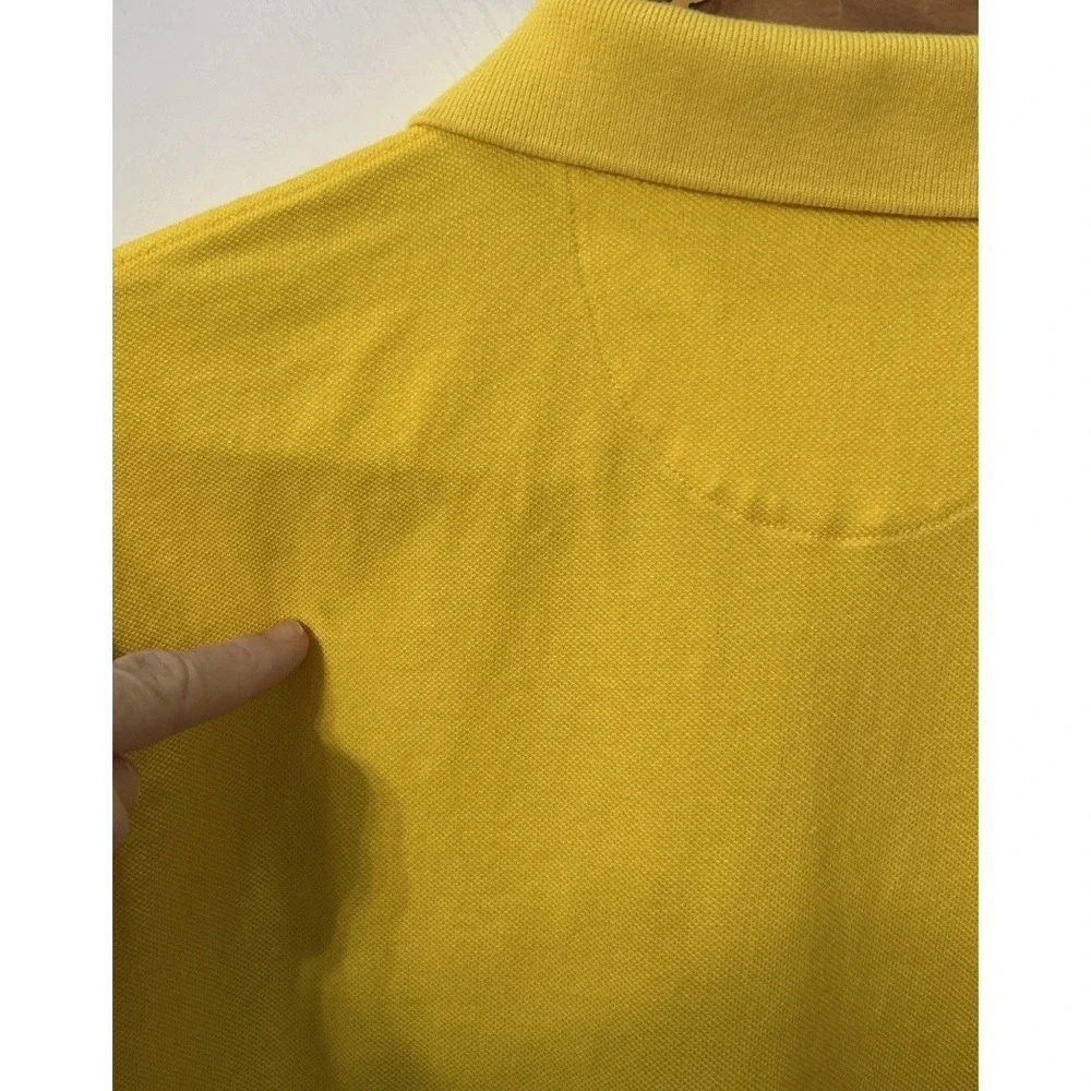 Mens RARE‎ Polo Ralph Lauren Chamonix Mt. Blanc Classic Fit Mesh Polo Shirt Med